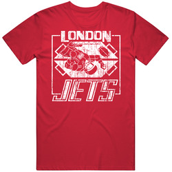 Retro Tv Show Red Dwarf London Jets Red Vintage RED Unisex T Shirt