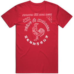 Sriracha Hot Chili Rooster Sauce Funny Vintage RED Unisex T Shirt Sriracha Hot Chili Rooster Sauce Funny Vintage RED Unisex T Shirt