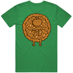 Apple Pi Vintage Merch Irish Green Unisex T Shirt