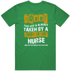 Nurse Sorry Vintage Merch Irish Green Unisex T Shirt
