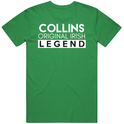 Collins Original Irish Legend Family Custom Last Name St Patricks Day Vintage Merch Irish Green Unisex T Shirt Collins Original Irish Legend Family Custom Last Name St Patricks Day Vintage Merch Irish Green Unisex T Shirt