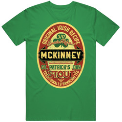 Mckinney Original Irish Stout Beer Label St Patricks Day Last Name Vintage Merch Irish Green Unisex T Shirt Mckinney Original Irish Stout Beer Label St Patricks Day Last Name Vintage Merch Irish Green Unisex T Shirt