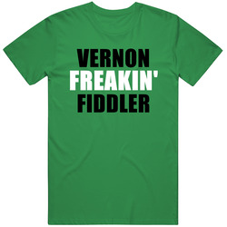 Vernon Fiddler Freakin Dallas Texas Sports Hockey Vintage Merch Irish Green Unisex T Shirt Vernon Fiddler Freakin Dallas Texas Sports Hockey Vintage Merch Irish Green Unisex T Shirt