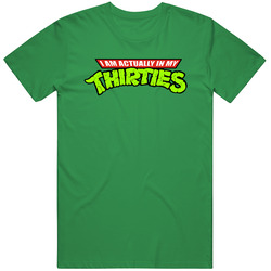 Thirties T-shirt Tmnt Ninja Turtles Tee Funny Vintage Merch Irish Green Unisex T Shirt