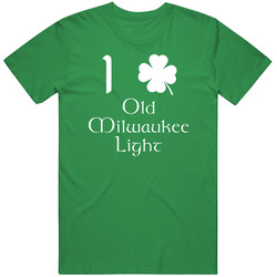 I Love Old Milwaukee Light Beer Brand Saint Patrick's Day Clover St Pattie's Party Irish Vintage Merch Irish Green Unisex T Shirt I Love Old Milwaukee Light Beer Brand Saint Patrick's Day Clover St Pattie's Party Irish Vintage Merch Irish Green Unisex T Shirt