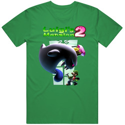 Luigi's Mansion 2 Super Mario Vintage Merch Irish Green Unisex T Shirt