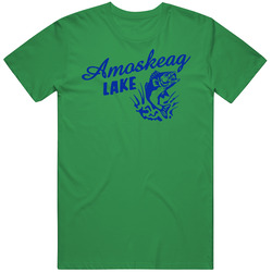 Amoskeag Lake Salma Hayek Grown Ups Rock James Sandler Vintage Merch Irish Green Unisex T Shirt