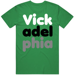 Mike Vick Vickadelphia Philly Philadelphia Vintage Merch Irish Green Unisex T Shirt