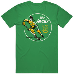 Seals, T-Shirt, Oakland, San Francisco, Bay Area, Retro, Hockey Vintage Merch Irish Green Unisex T Shirt