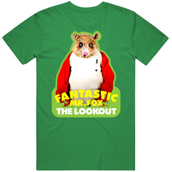 Fantastic Mr Fox Movie The Lookout Vintage Merch Irish Green Unisex T Shirt