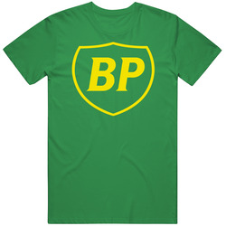 Bp Gasoline Gas Station Vintage Fuel Petro Classic Logo .png Vintage Merch Irish Green Unisex T Shirt