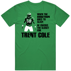 Football Philadelphia Boogeyman Trent Cole Vintage Merch Irish Green Unisex T Shirt