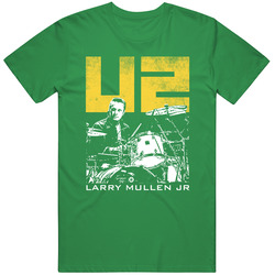 Larry Mullen Jr #2 Vintage Merch Irish Green Unisex T Shirt