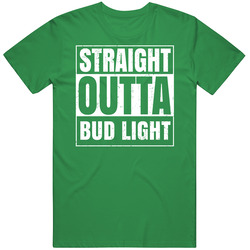 Straight Outta Bud Light St Patricks Day Beer Drinking Parody Vintage Merch Irish Green Unisex T Shirt Straight Outta Bud Light St Patricks Day Beer Drinking Parody Vintage Merch Irish Green Unisex T Shirt