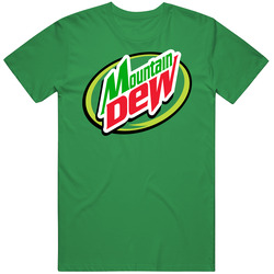 Mountain Dew Logo Green Vintage Merch Irish Green Unisex T Shirt