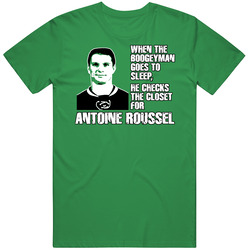 Antoine Roussel Dallas Hockey Fight Vintage Merch Irish Green Unisex T Shirt