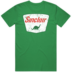 Sinclair Oil Distressed Vintage Merch Irish Green Unisex T Shirt Sinclair Oil Distressed Vintage Merch Irish Green Unisex T Shirt