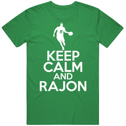 Keep Calm And Rajon Rondo Boston Basketball Carry On Vintage Merch Irish Green Unisex T Shirt