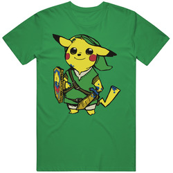 Pikalink Tee Vintage Merch Irish Green Unisex T Shirt