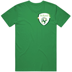 Ireland Soccer Football Team Euro Cup Jersey Crest Logo Supporter Fan Vintage Merch Irish Green Unisex T Shirt