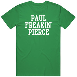 Paul Pierce Freakin Favorite Boston Basketball Player Fan Vintage Merch Irish Green Unisex T Shirt Paul Pierce Freakin Favorite Boston Basketball Player Fan Vintage Merch Irish Green Unisex T Shirt