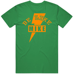 Green Blm Jordan 6 Vi Gatorade Be Like Mike Vintage Merch Irish Green Unisex T Shirt