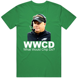 Wwcd What Would Chip Kelly Do Philadelphia Philly Football Vintage Merch Irish Green Unisex T Shirt