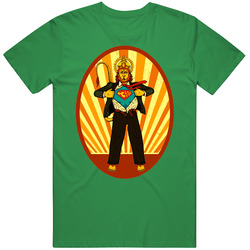 Super Hanuman Vintage Merch Irish Green Unisex T Shirt