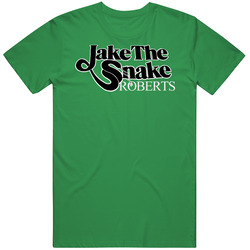 Jake The Snake Roberts Retro Wrestling Vintage Merch Irish Green Unisex T Shirt