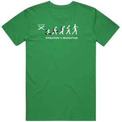 Fujifilm Evolution To Revolution Vintage Merch Irish Green Unisex T Shirt