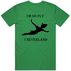 I'm So Fly I Neverland Vintage Merch Irish Green Unisex T Shirt