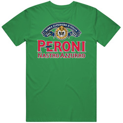 Peroni Nastro Azzurro Italian Beer Vintage Merch Irish Green Unisex T Shirt Peroni Nastro Azzurro Italian Beer Vintage Merch Irish Green Unisex T Shirt