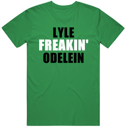 Lyle Odelein Freakin Dallas Texas Sports Hockey unisex vintage irish green T Shirt Lyle Odelein Freakin Dallas Texas Sports Hockey unisex vintage irish green T Shirt