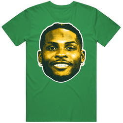 Jayden Reed Big Head unisex vintage irish green T Shirt