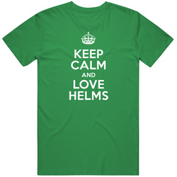 Helms Keep Calm And Love Parody Custom Name unisex vintage irish green T Shirt Helms Keep Calm And Love Parody Custom Name unisex vintage irish green T Shirt