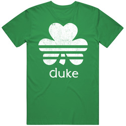 Duke Clover Luck Charm Irish Name St Patricks Day unisex vintage irish green T Shirt Duke Clover Luck Charm Irish Name St Patricks Day unisex vintage irish green T Shirt