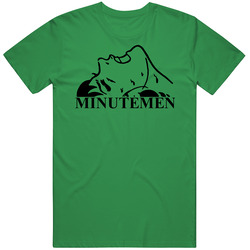 Minutemen Punk Rock Retro unisex vintage irish green T Shirt