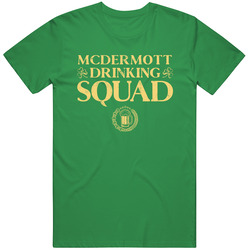 Mcdermott Irish Drinking Squad Beer Custom Name St Patricks Day unisex vintage irish green T Shirt Mcdermott Irish Drinking Squad Beer Custom Name St Patricks Day unisex vintage irish green T Shirt