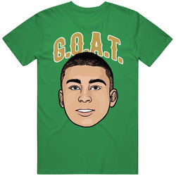 Payton Pritchard Goat Big Head Boston Basketball Rookie Freshman Point Guard Hope Style unisex vintage irish green T Shirt