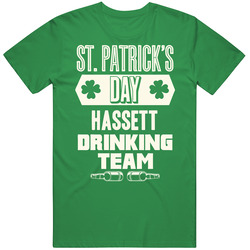 Hassett Irish Drinking Team Whiskey Beer Custom Last Name St Patricks Day unisex vintage irish green T Shirt Hassett Irish Drinking Team Whiskey Beer Custom Last Name St Patricks Day unisex vintage irish green T Shirt