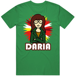 Daria Cartoon Classic unisex vintage irish green T Shirt Daria Cartoon Classic unisex vintage irish green T Shirt