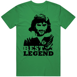 George Best Soccer Futball Player unisex vintage irish green T Shirt