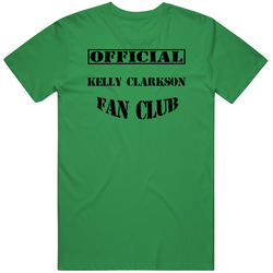 Kelly Clarkson The Crazy Ones Tv Fan Club unisex vintage irish green T Shirt Kelly Clarkson The Crazy Ones Tv Fan Club unisex vintage irish green T Shirt