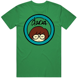 Daria Cartoon Tv Show unisex vintage irish green T Shirt Daria Cartoon Tv Show unisex vintage irish green T Shirt