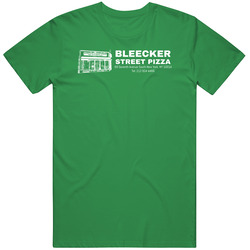 Bleeker Street Pizza New York Pizzeria Restaurant unisex vintage irish green T Shirt