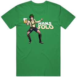 Star Wars Octoberfest Hans Solo Beer unisex vintage irish green T Shirt