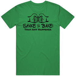 Talladega Nights Shake And Bake unisex vintage irish green T Shirt