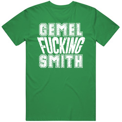 Gemel Smith Fcking Dallas Hockey Sports Athlete Fan unisex vintage irish green T Shirt