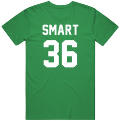 Marcus Smart Jersey Back Boston Basketball Team Fan For Green unisex vintage irish green T Shirt
