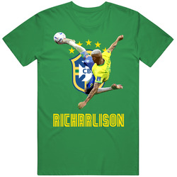 Richarlison Scissor Kick Green unisex vintage irish green T Shirt
